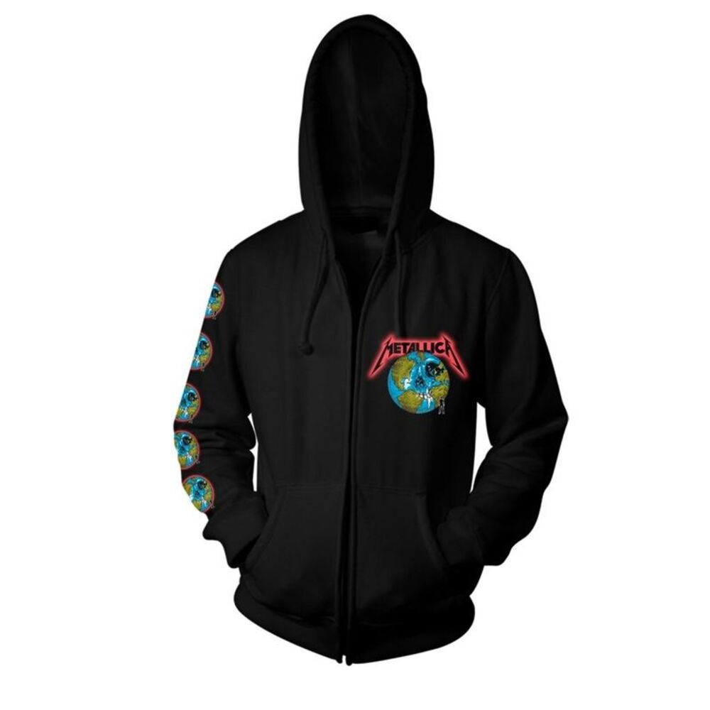 Metallica Unisex Adult The Unforgiven Executioner Full Zip Hoodie / Black
